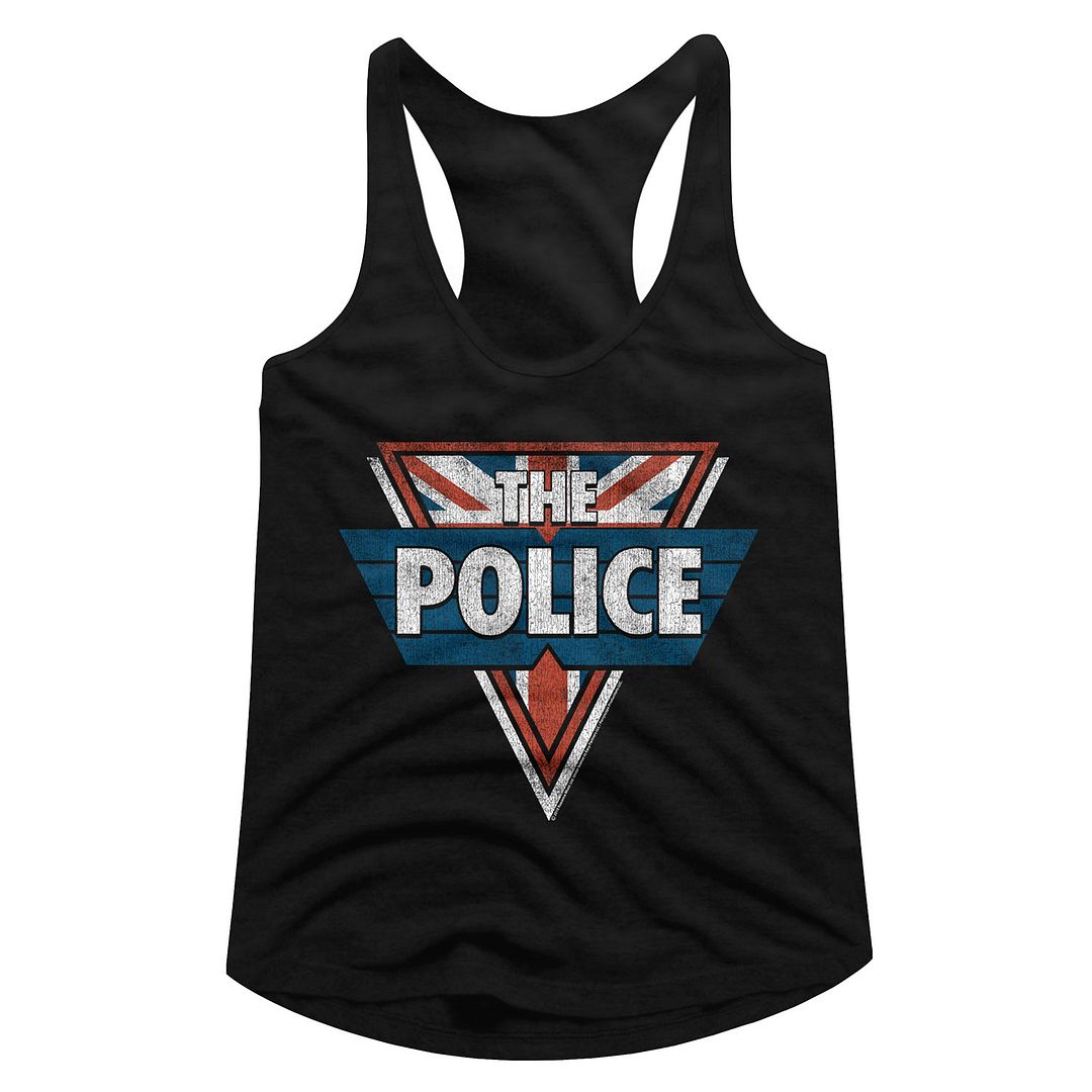 The Police Ladies Racerback - Logo