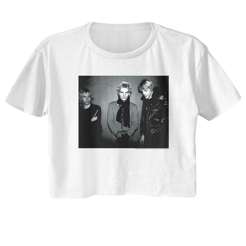 The Police Ladies Crop Top - Against the Wall