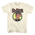 Natural Popeye t-shirt featuring a Popeye Dots design