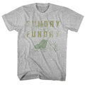 Gray Heather Popeye t-shirt featuring a Popeye Sunday design