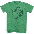 Kelly Heather Popeye t-shirt featuring a Popeye Headphones design