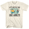 Natural Popeye t-shirt featuring a Popeye Punchin design