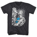 Black Heather Popeye t-shirt featuring a Radical design