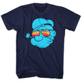 Navy Popeye t-shirt featuring an Aviators design