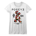 Popeye Ladies T-Shirt - Flowerman