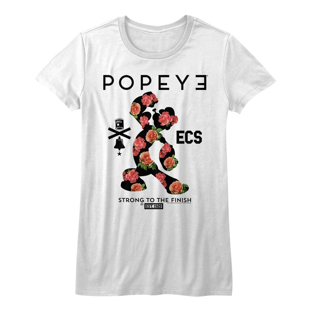 Popeye Ladies T-Shirt - Flowerman