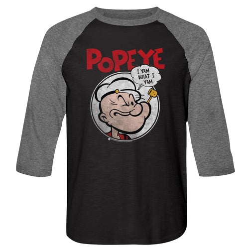 Popeye 3/4 Raglan - Yam