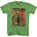 Kelly Heather Popeye t-shirt featuring a Mosaic Olive design