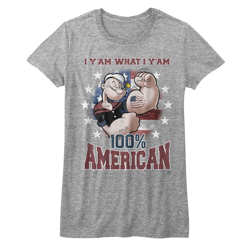 Popeye Ladies T-Shirt - Yam American
