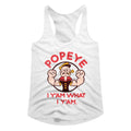 Popeye Ladies Racerback - Yam Alt