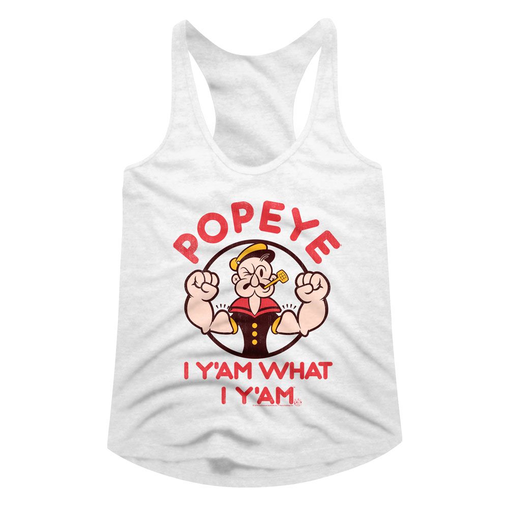 Popeye Ladies Racerback - Yam Alt