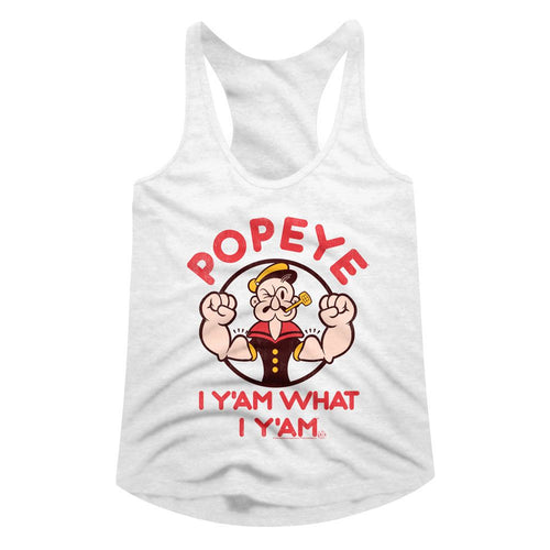 Popeye Ladies Racerback - Yam Alt