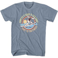 Indigo Heather Popeye t-shirt featuring a Popeye Surf design