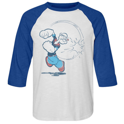 Popeye 3/4 Raglan - Vintage
