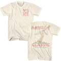 Natural Popeye t-shirt featuring a Popeye Golf Classic design