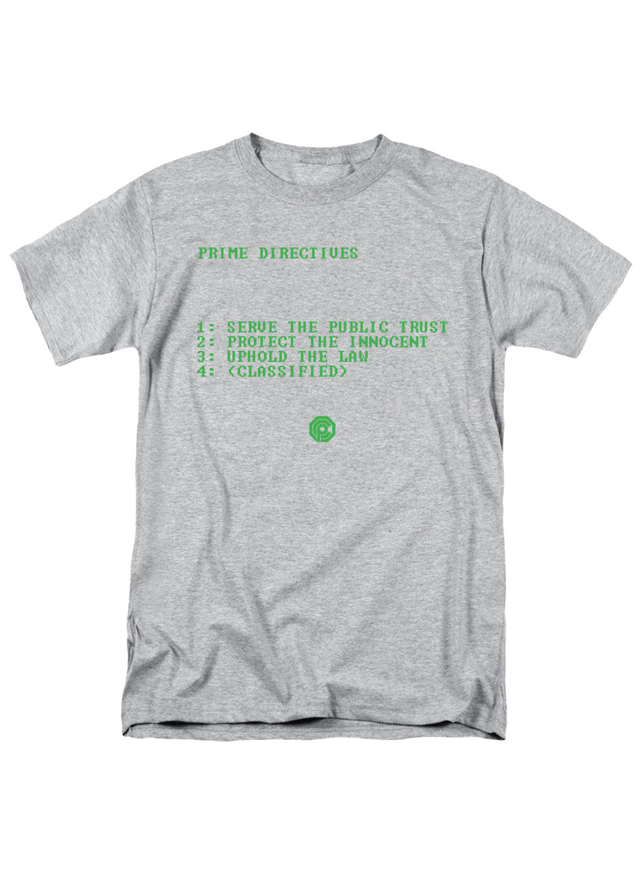 Gray Prime Directives T-Shirt
