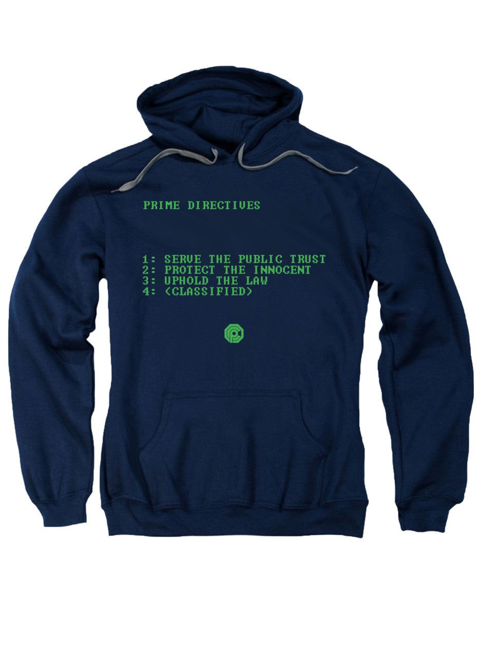 Navy Prime Directives Hoodie