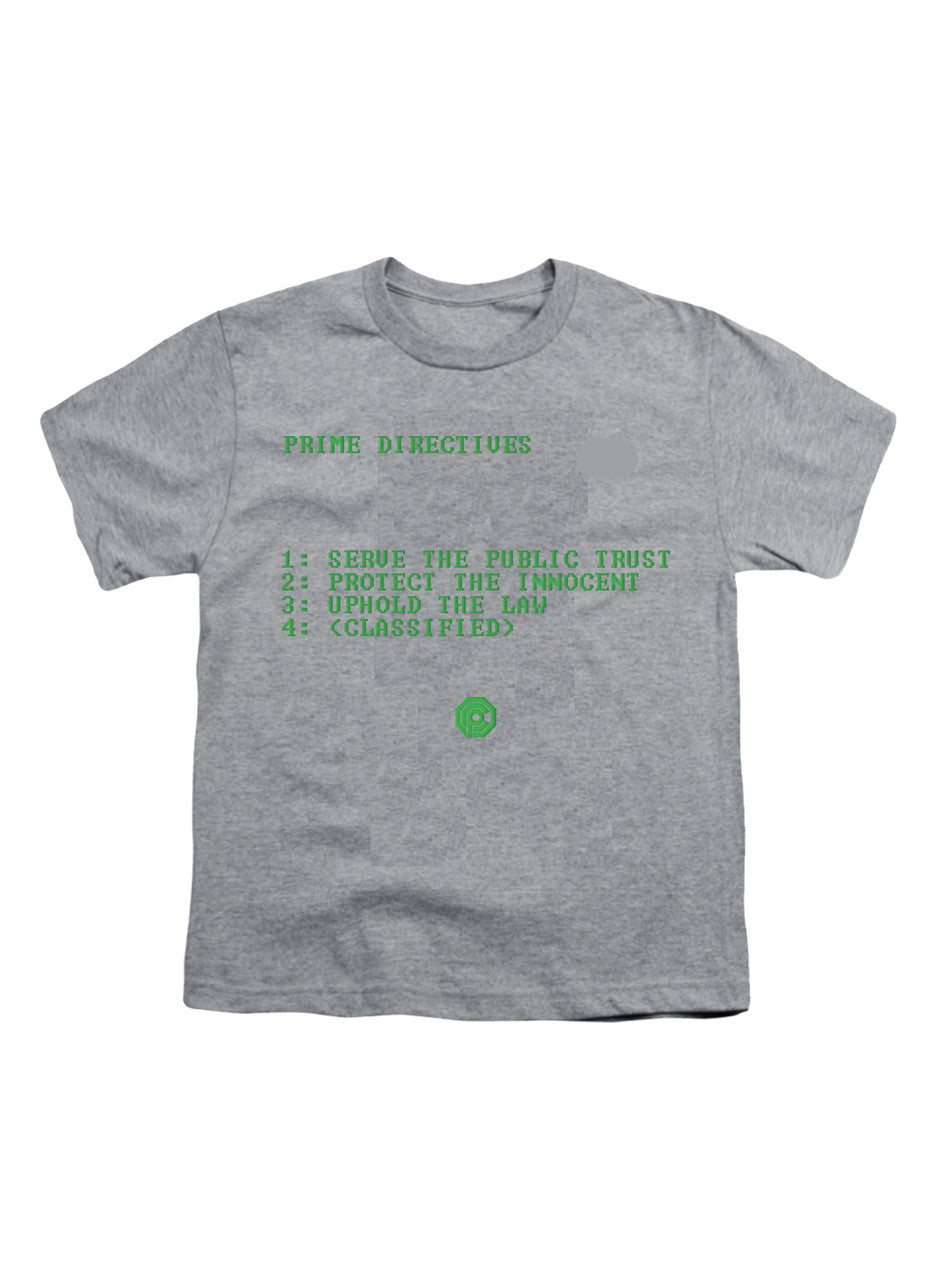 Gray Prime Directives Youth/Toddler T-Shirt