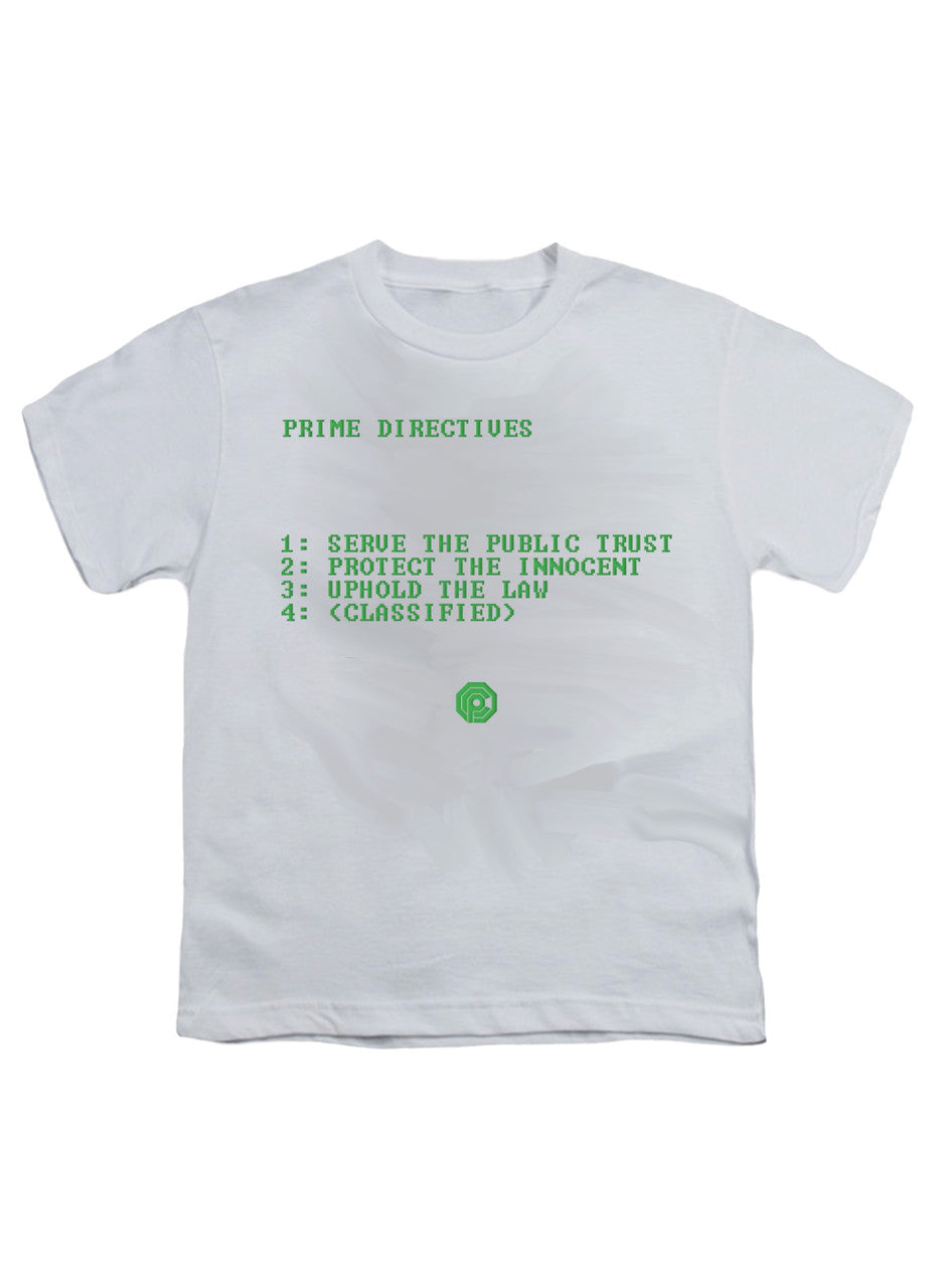 White Prime Directives Youth/Toddler T-Shirt