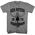 Graphite Heather Powertown t-shirt featuring a Ken Patera design