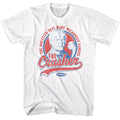 White Powertown t-shirt featuring a Milwaukee Crusher design