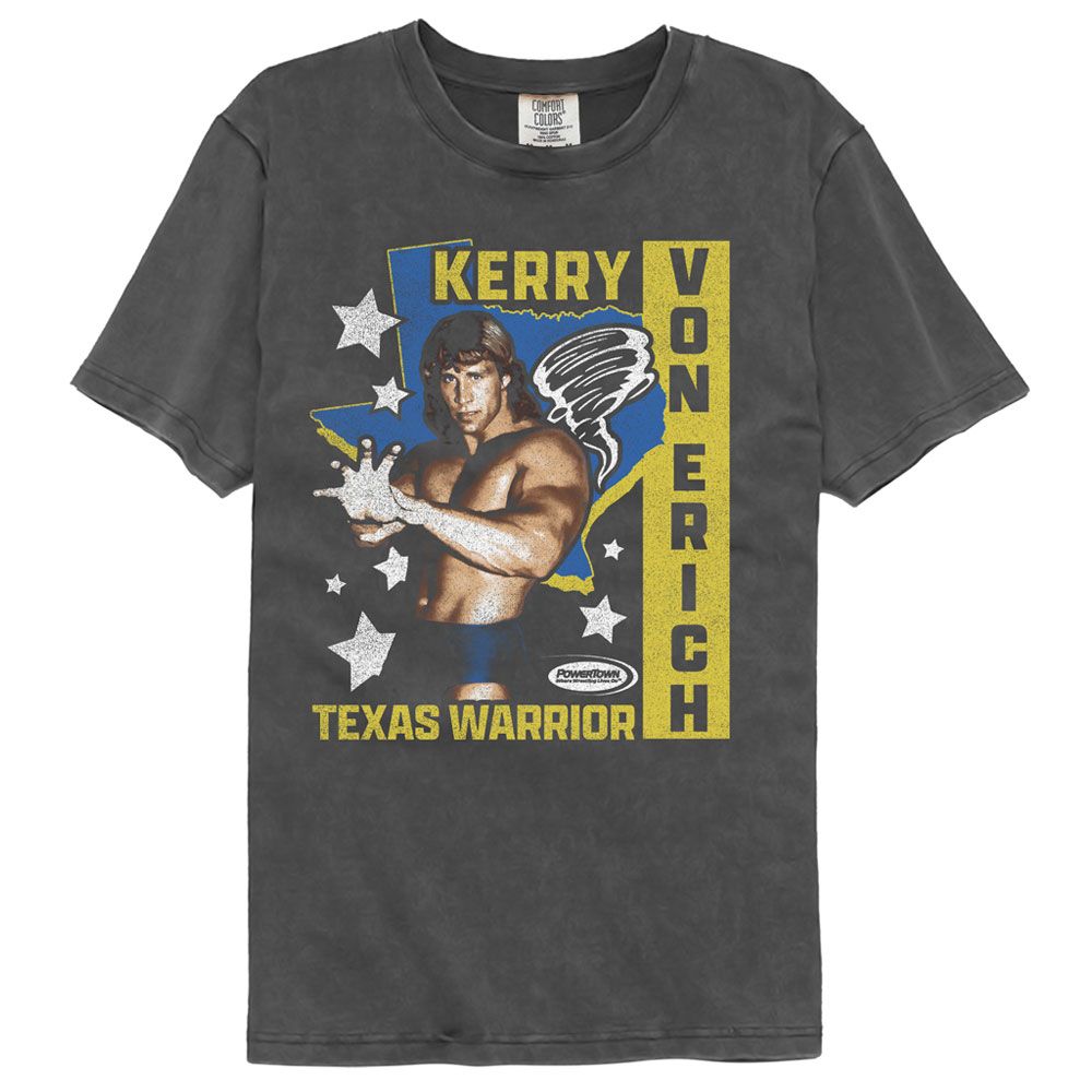 Powertown Comfort Colors T-Shirt - Texas and Stars