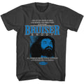 Smoke Gray Powertown t-shirt featuring a Bruiser Brody design
