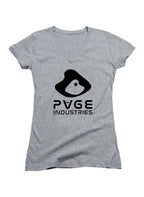 Gray Page Industries Juniors V-Neck T-Shirt