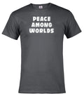 Charcoal Peace Among Worlds T-Shirt