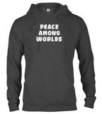 Charcoal Peace Among Worlds Hoodie
