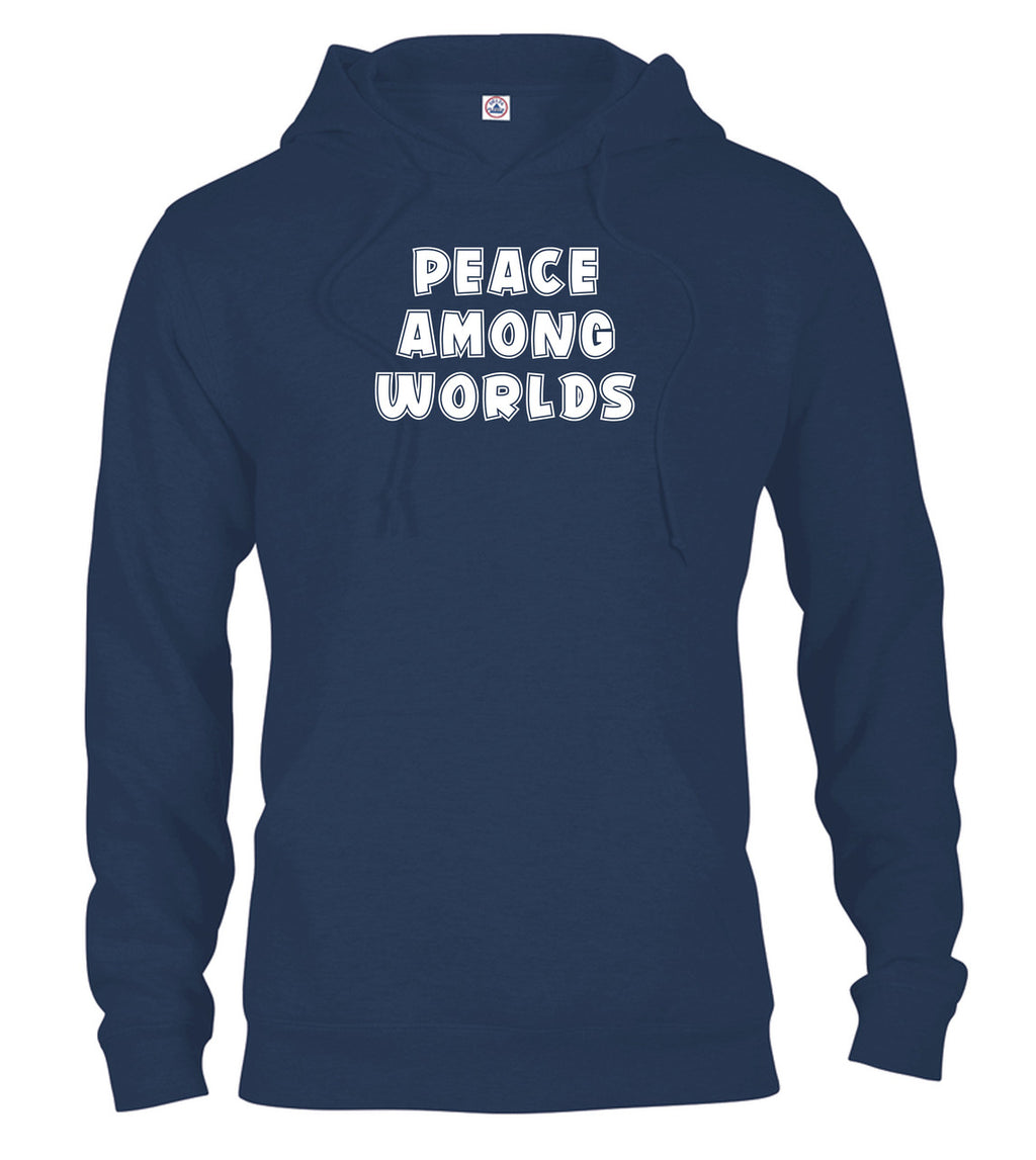 Navy Peace Among Worlds Hoodie