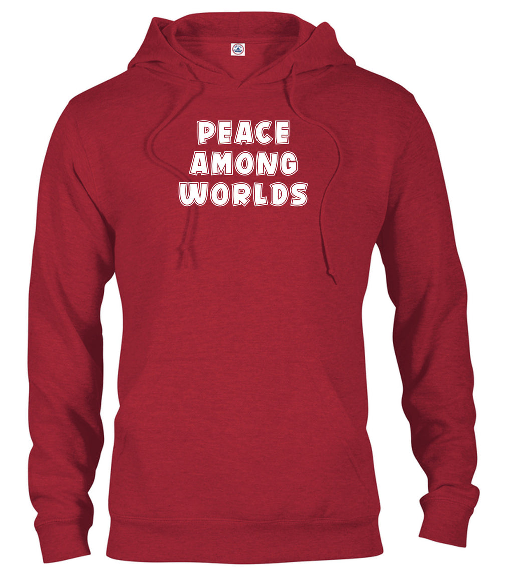 Red Peace Among Worlds Hoodie