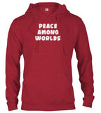 Red Peace Among Worlds Hoodie