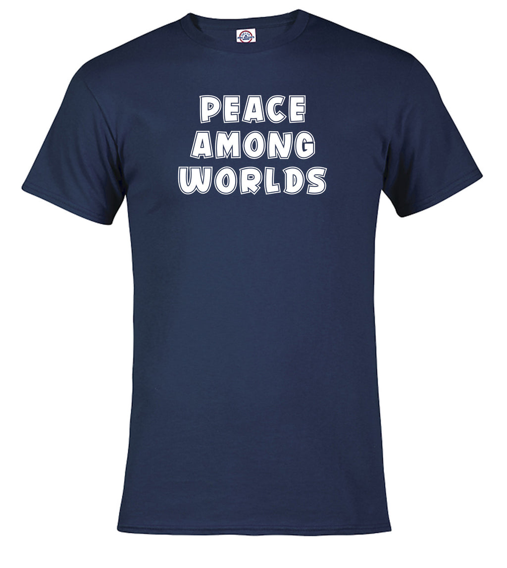 Navy Peace Among Worlds T-Shirt