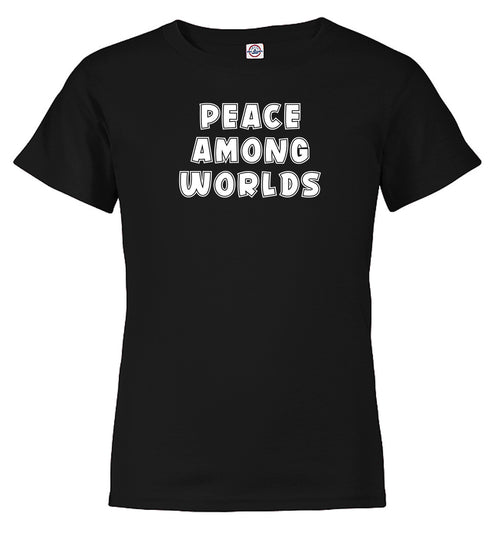 Black Peace Among Worlds Youth/Toddler T-Shirt