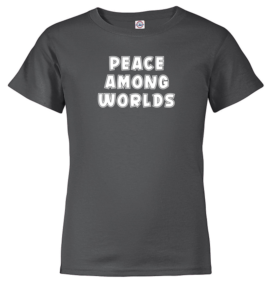 Charcoal Peace Among Worlds Youth/Toddler T-Shirt