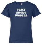 Navy Peace Among Worlds Youth/Toddler T-Shirt