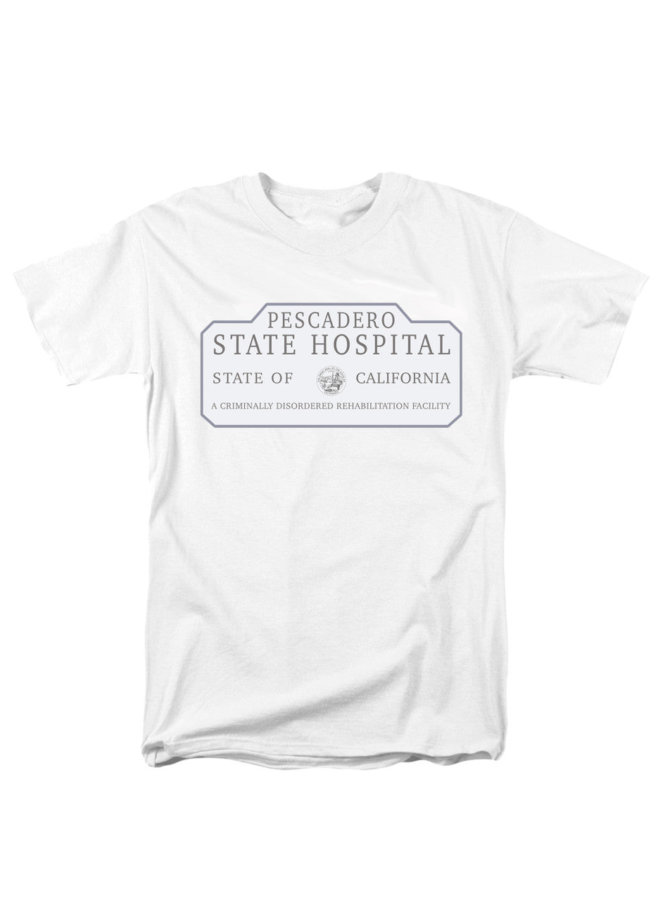 White Pescadero State Hospital T-Shirt