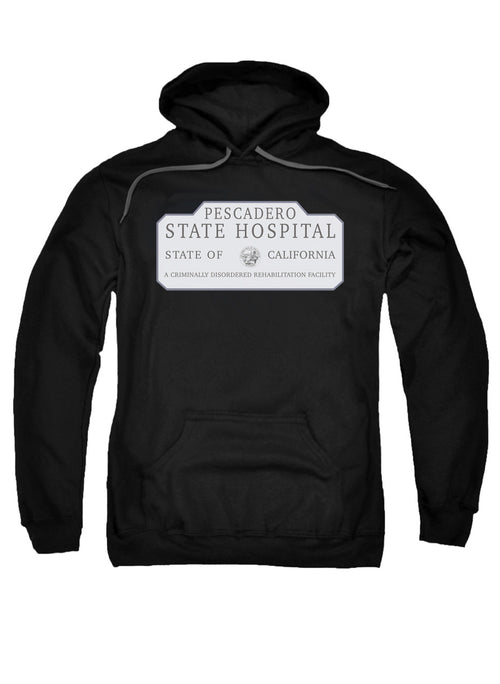 Black Pescadero State Hospital Hoodie