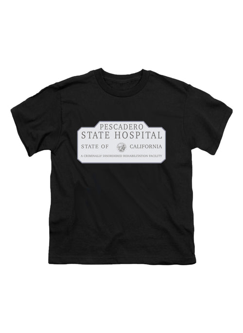 Black Pescadero State Hospital Youth/Toddler T-Shirt