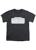 Charcoal Pescadero State Hospital Youth/Toddler T-Shirt