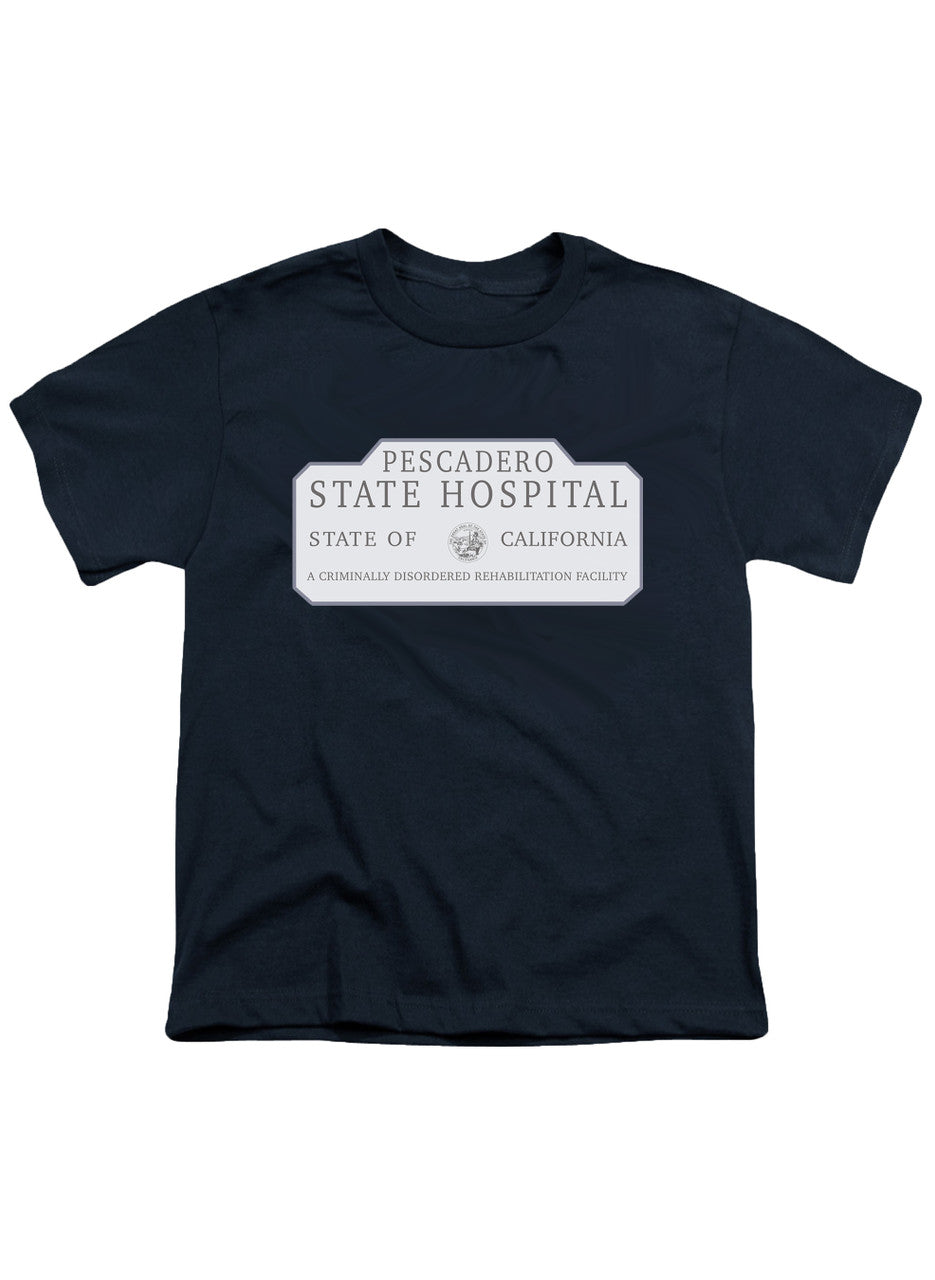 Navy Pescadero State Hospital Youth/Toddler T-Shirt