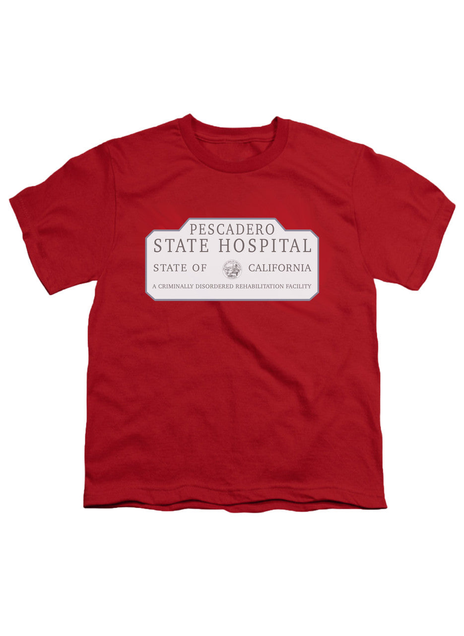 Red Pescadero State Hospital Youth/Toddler T-Shirt