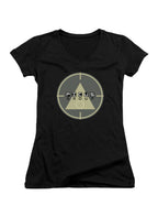 Black Picus Group Juniors V-Neck T-Shirt