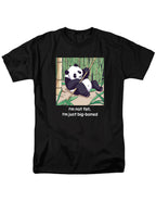 Black Playful Panda T-Shirt