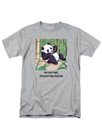 Gray Playful Panda T-Shirt