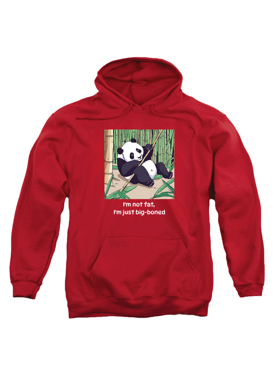 Red Playful Panda Hoodie