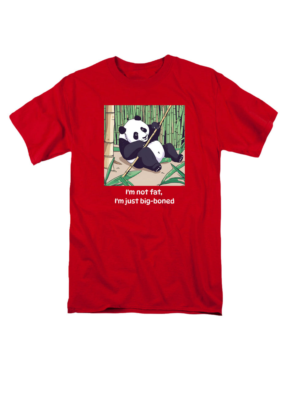 Red Playful Panda T-Shirt