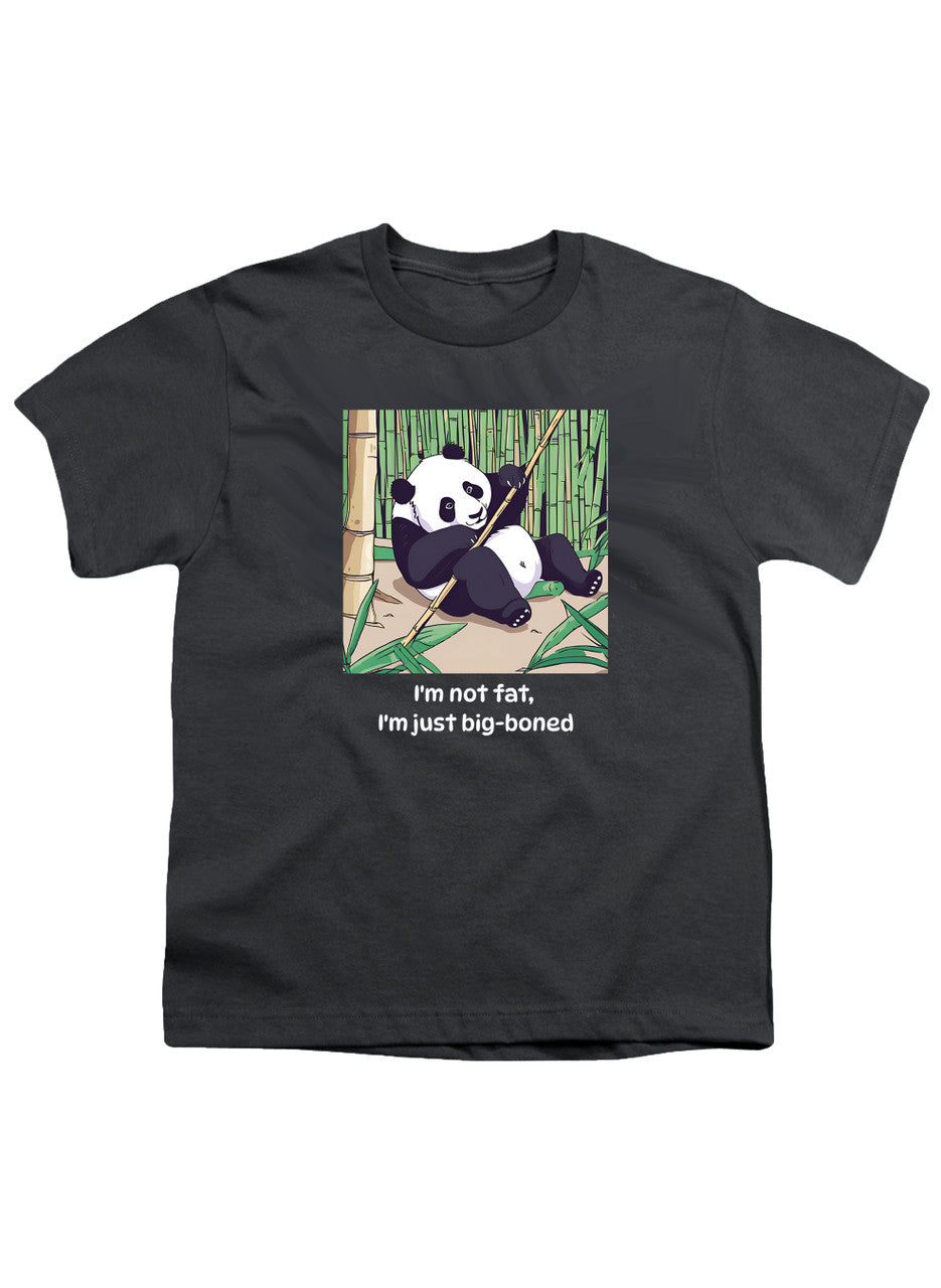 Charcoal Playful Panda Youth/Toddler T-Shirt