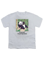 White Playful Panda Youth/Toddler T-Shirt